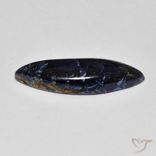 Pietersite Multicolorido Natural 4.09ct, Marquesa, Opaco