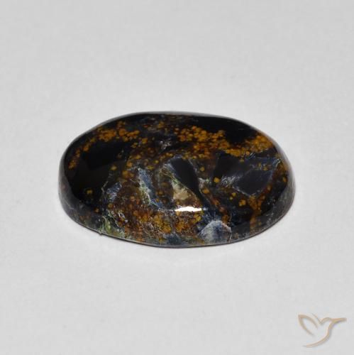 Pietersite Multicolorido Natural 4.14ct, oval, Opaco