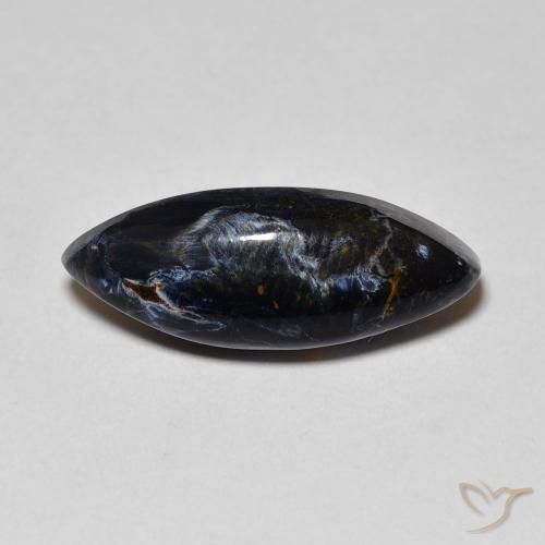 5.23ct Natural Multicolorido Pietersite, Marquesa, Opaco