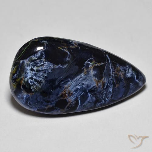 Pietersite Multicolorido Natural 11.27ct, Formato de pêra, Opaco