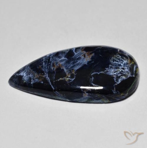 Pietersite Multicolorido Natural 11.27ct, Formato de pêra, Opaco