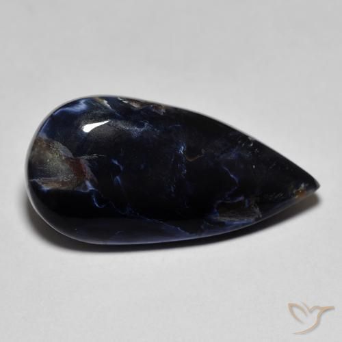 Pietersite Multicolorido Natural 8.60ct, Formato de pêra, Opaco