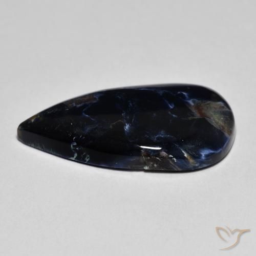 Pietersite Multicolorido Natural 8.60ct, Formato de pêra, Opaco