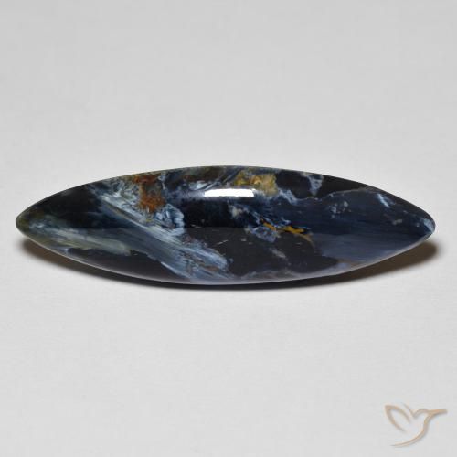 6.87ct Natural Multicolorido Pietersite, Marquesa, Opaco