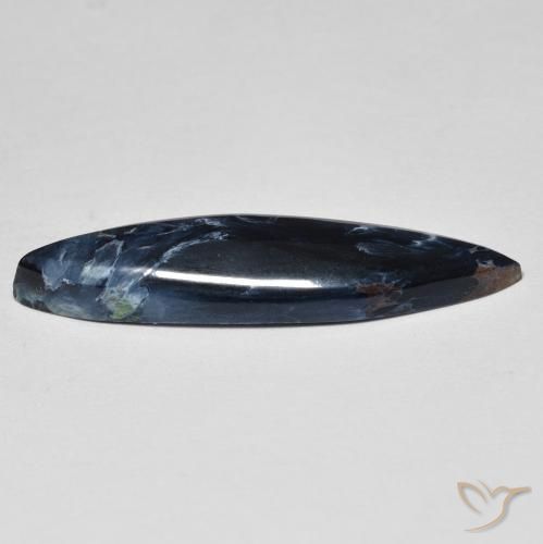 Pietersite Multicolorido Natural 5.68ct, Marquesa, Opaco