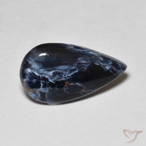 Pietersite Multicolorido Natural 2.66ct, Formato de pêra, Opaco