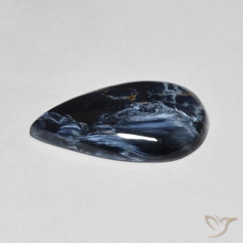 Pietersite Multicolorido Natural 2.66ct, Formato de pêra, Opaco