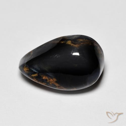 Pietersite Multicolorido Natural 4.14ct, Formato de pêra, Opaco