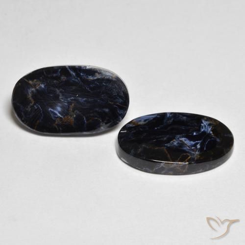 Pedras preciosas de Pietersite Multicolorido natural de 10.39 ct, oval, Opaco
