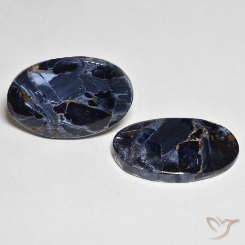 Pedras preciosas de Pietersite Multicolorido natural de 10.09 ct, oval, Opaco