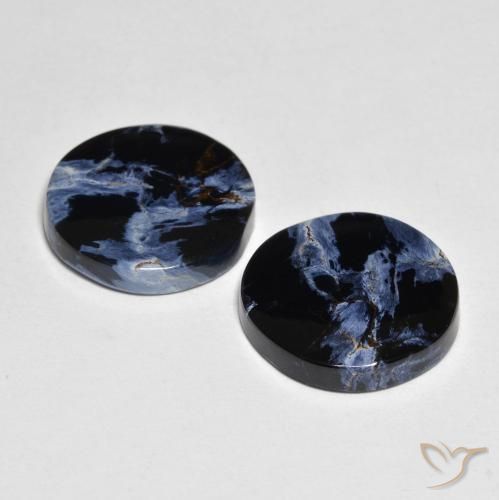 Pedras preciosas de Pietersite Multicolorido natural de 9.87 ct, Redondo, Opaco