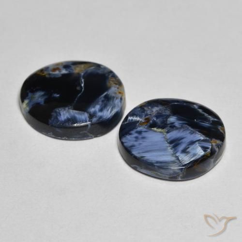Pedras preciosas de Pietersite Multicolorido natural de 7.02 ct, Redondo, Opaco