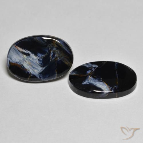 Pedras preciosas de Pietersite Multicolorido natural de 10.22 ct, oval, Opaco