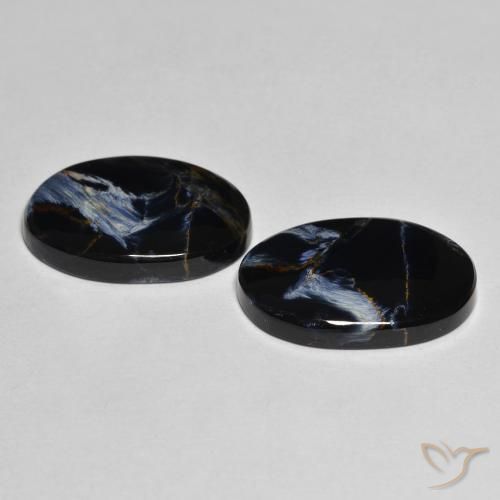 Pedras preciosas de Pietersite Multicolorido natural de 10.22 ct, oval, Opaco