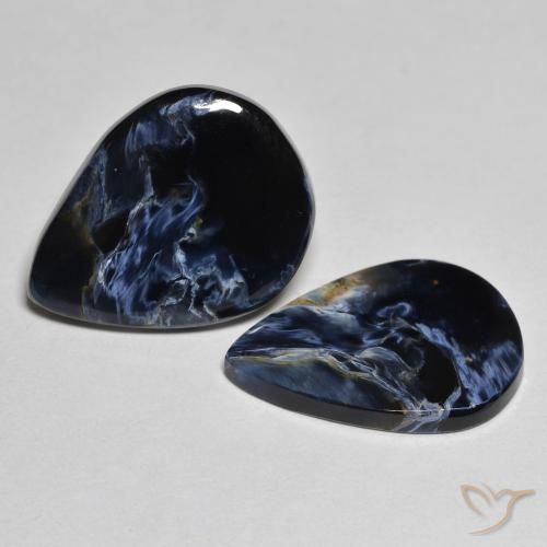 Pedras preciosas de Pietersite Multicolorido natural de 10.28 ct, Formato de pêra, Opaco