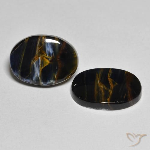 Pedras preciosas de Pietersite Multicolorido natural de 5.37 ct, oval, Opaco