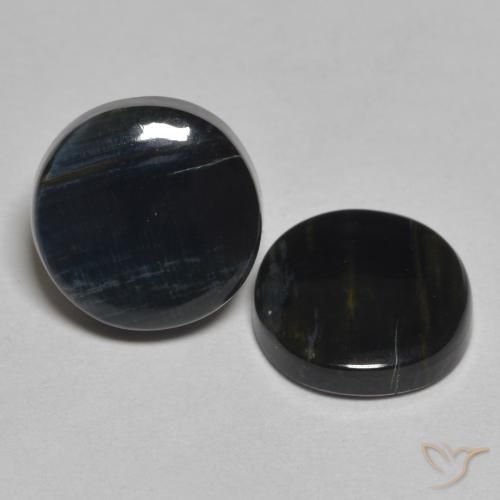 Pedras preciosas de Pietersite Multicolorido natural de 5.28 ct, Redondo, Opaco