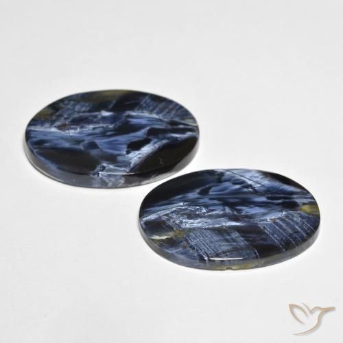 Pedras preciosas de Pietersite Multicolorido natural de 16.26 ct, oval, Opaco