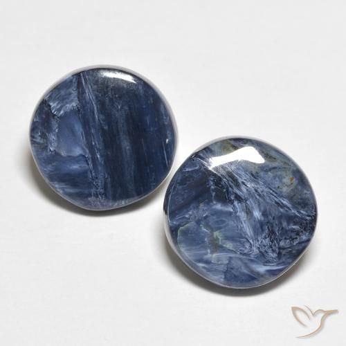Pedras preciosas de Pietersite Multicolorido natural de 4.15 ct, Redondo, Opaco
