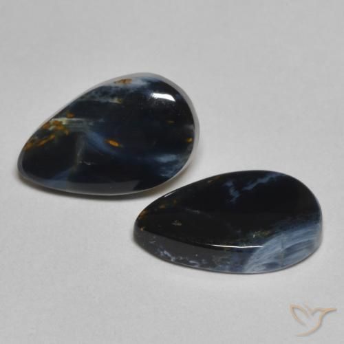 Pedras preciosas de Pietersite Multicolorido natural de 2.70 ct, Formato de pêra, Opaco