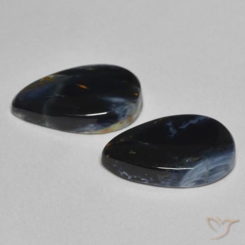 Pedras preciosas de Pietersite Multicolorido natural de 2.70 ct, Formato de pêra, Opaco