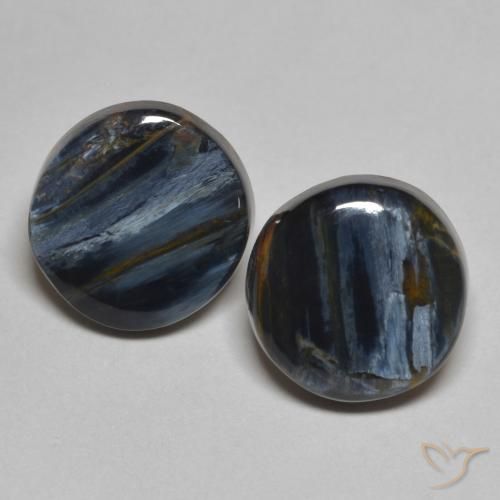 5.49ctw Natural Multicolorido Pietersite, Redondo, Opaco