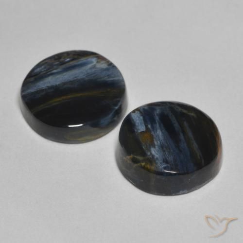 Pedras preciosas de Pietersite Multicolorido natural de 5.49 ct, Redondo, Opaco