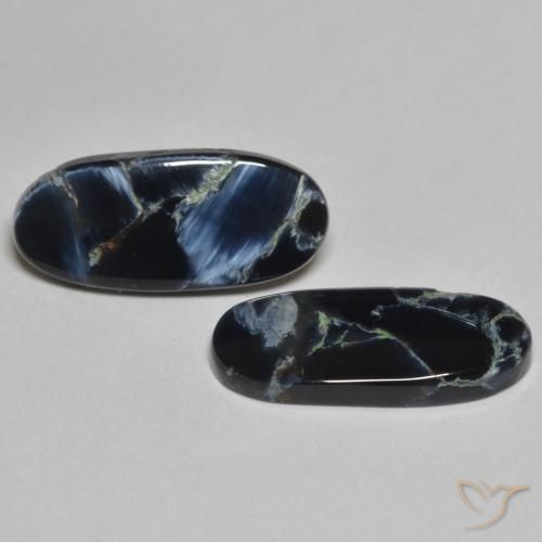 Pedras preciosas de Pietersite Multicolorido natural de 5.03 ct, oval, Opaco