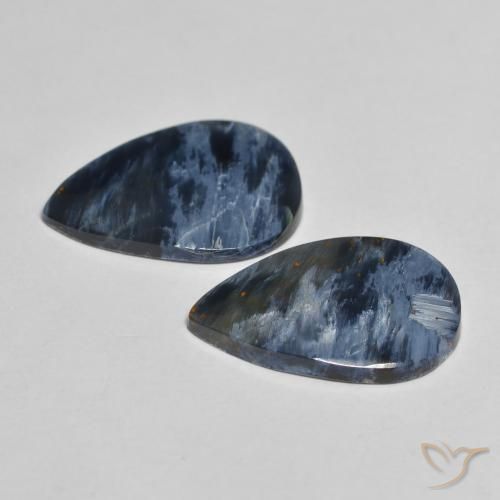 Pedras preciosas de Pietersite Multicolorido natural de 7.34 ct, Formato de pêra, Opaco