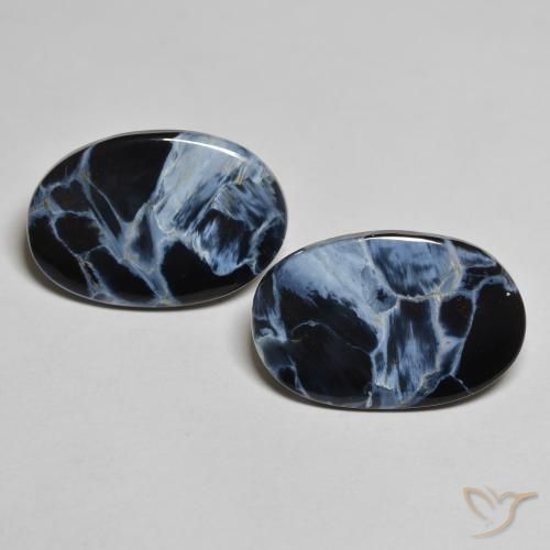 11.56ctw Natural Multicolorido Pietersite, oval, Opaco