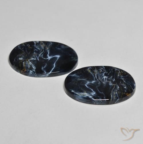 Pedras preciosas de Pietersite Multicolorido natural de 12.11 ct, oval, Opaco