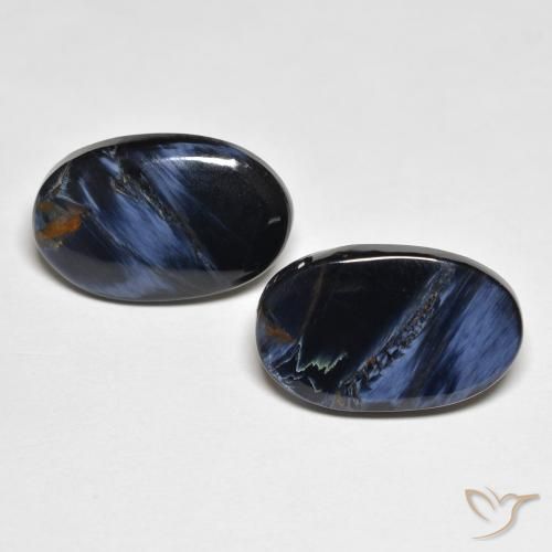 10.88ctw Natural Multicolorido Pietersite, oval, Opaco