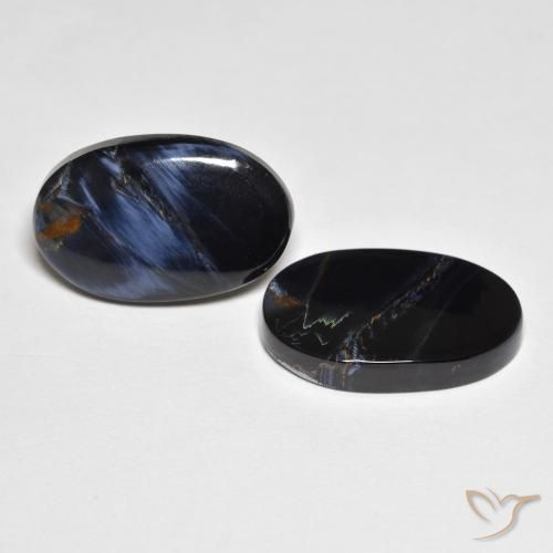 Pedras preciosas de Pietersite Multicolorido natural de 10.88 ct, oval, Opaco