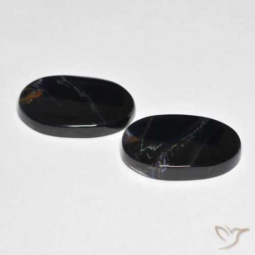 Pedras preciosas de Pietersite Multicolorido natural de 10.88 ct, oval, Opaco