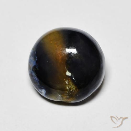 Pietersite Multicolorido Natural 1.60ct, Redondo, Opaco