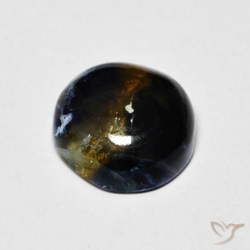 Pietersite Multicolorido Natural 1.60ct, Redondo, Opaco
