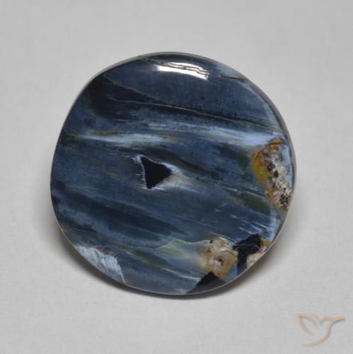 3.17ct Natural Multicolorido Pietersite, Redondo, Opaco