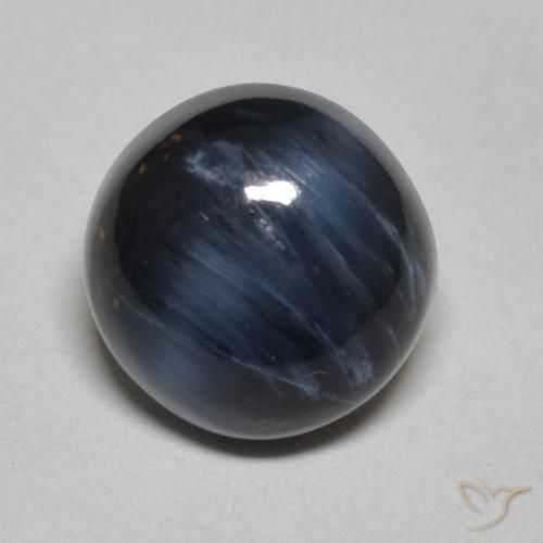 1.86ct Natural Multicolorido Pietersite, Redondo, Opaco