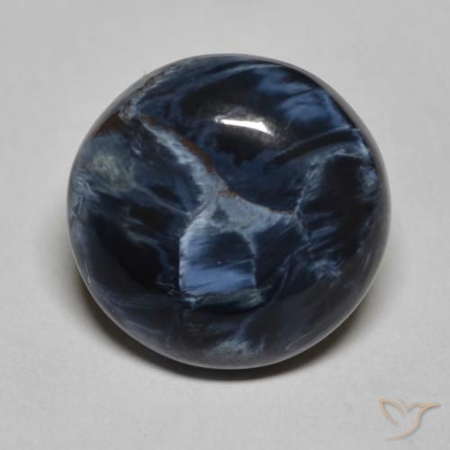 7.08ct Natural Multicolorido Pietersite, Redondo, Opaco