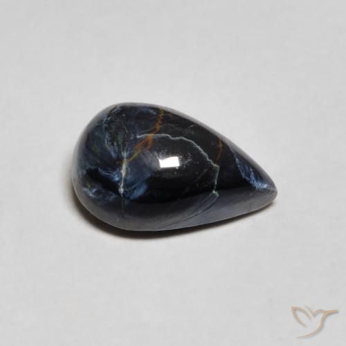 Pietersite Multicolorido Natural 1.32ct, Formato de pêra, Opaco