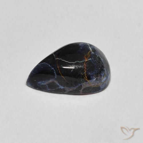Pietersite Multicolorido Natural 1.32ct, Formato de pêra, Opaco