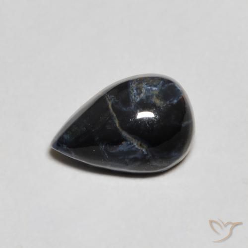 1.13ct Natural Multicolorido Pietersite, Formato de pêra, Opaco