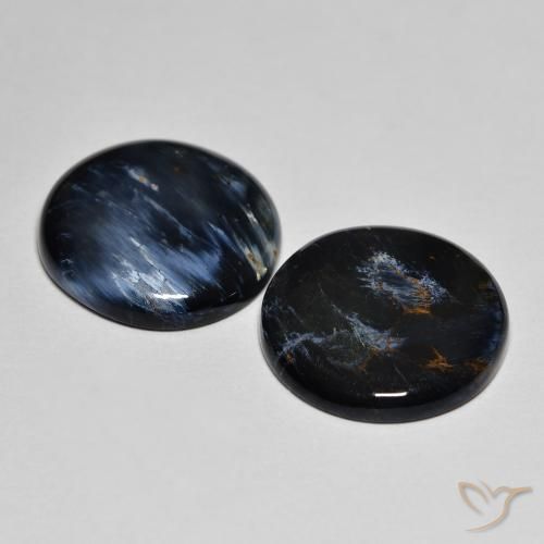 Pedras preciosas de Pietersite Multicolorido natural de 10.36 ct, Redondo, Opaco