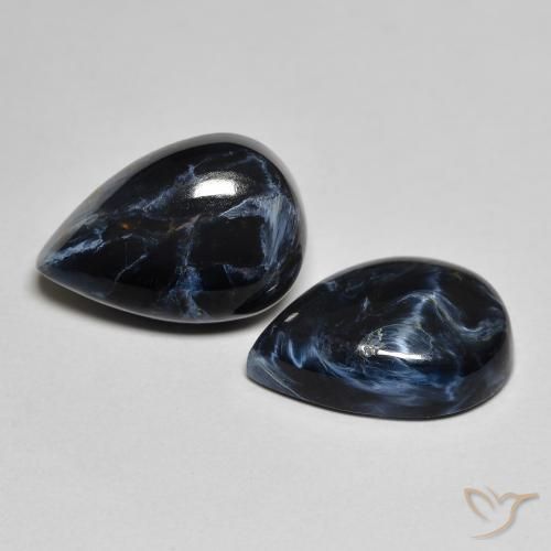 Pedras preciosas de Pietersite Multicolorido natural de 10.54 ct, Formato de pêra, Opaco