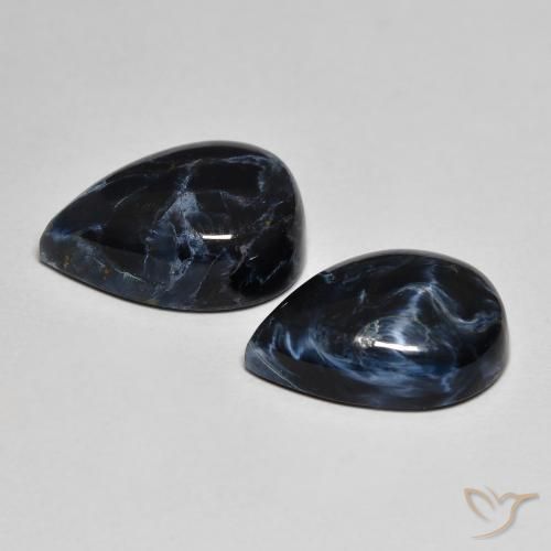 Pedras preciosas de Pietersite Multicolorido natural de 10.54 ct, Formato de pêra, Opaco