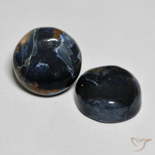 Pedras preciosas de Pietersite Multicolorido natural de 11.10 ct, Redondo, Opaco