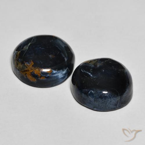 Pedras preciosas de Pietersite Multicolorido natural de 11.10 ct, Redondo, Opaco