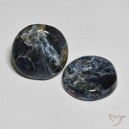 Pedras preciosas de Pietersite Multicolorido natural de 6.91 ct, Redondo, Opaco