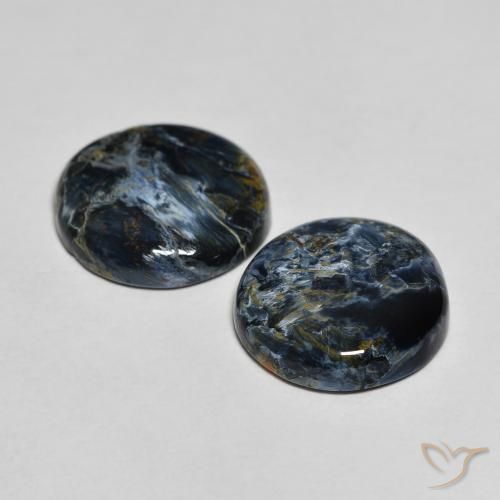 Pedras preciosas de Pietersite Multicolorido natural de 6.91 ct, Redondo, Opaco