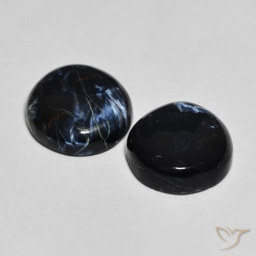 Pedras preciosas de Pietersite Multicolorido natural de 6.34 ct, Redondo, Opaco